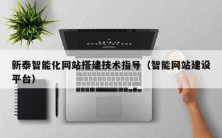 格尔木新泰智能化网站搭建技术指导（智能网站建设平台）